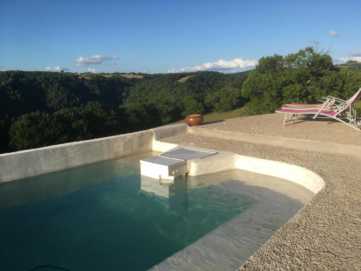 Bed and Breakfast Chez Alice,simplicité et petite piscine Mirandol-Bourgnounac Exterior foto