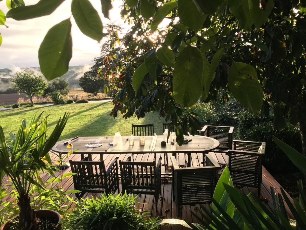 Bed and Breakfast Chez Alice,simplicité et petite piscine Mirandol-Bourgnounac Exterior foto