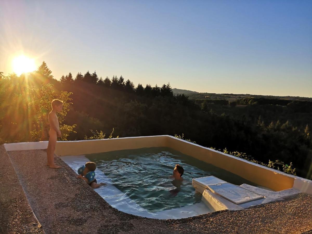 Bed and Breakfast Chez Alice,simplicité et petite piscine Mirandol-Bourgnounac Exterior foto
